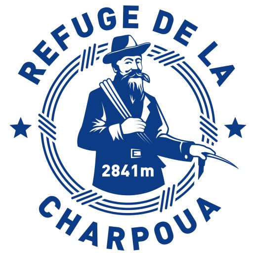 logo bleu sur fond blanc